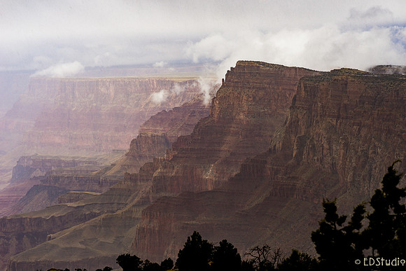 Stormy Grand Canyon Afternoon