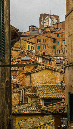 Sienna, Italy, Roofscape